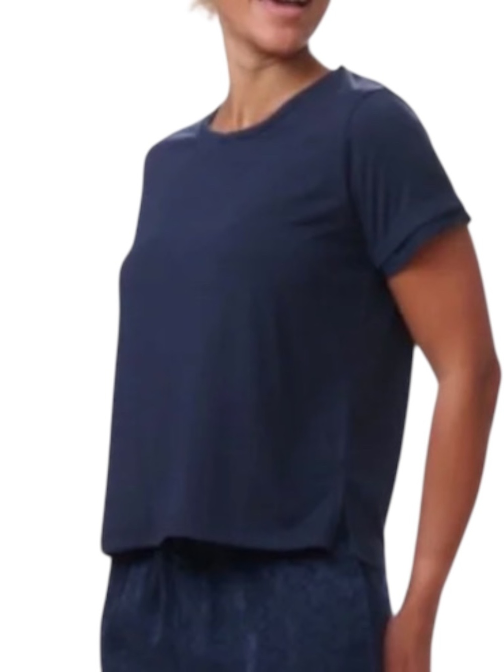 Tommy Hilfiger Women’s Pajama Top, Sky Captain Size M, XL - NWT